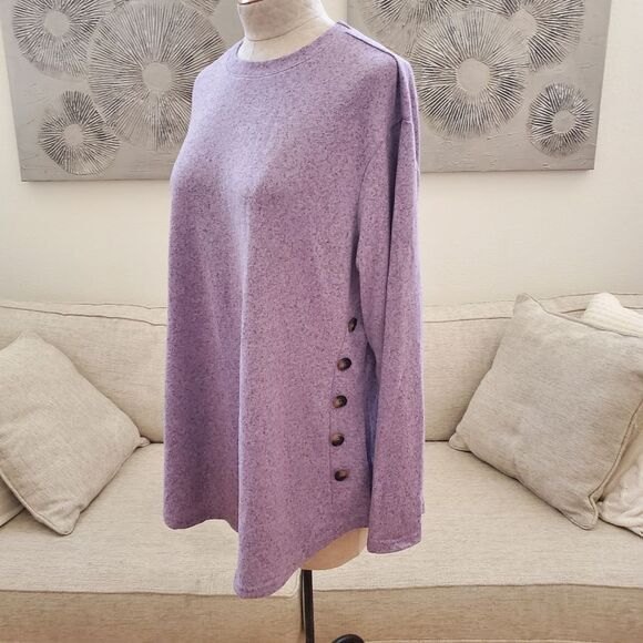 Enno Crewneck Long-Sleeve Top sz 2XL - Picture 7 of 14